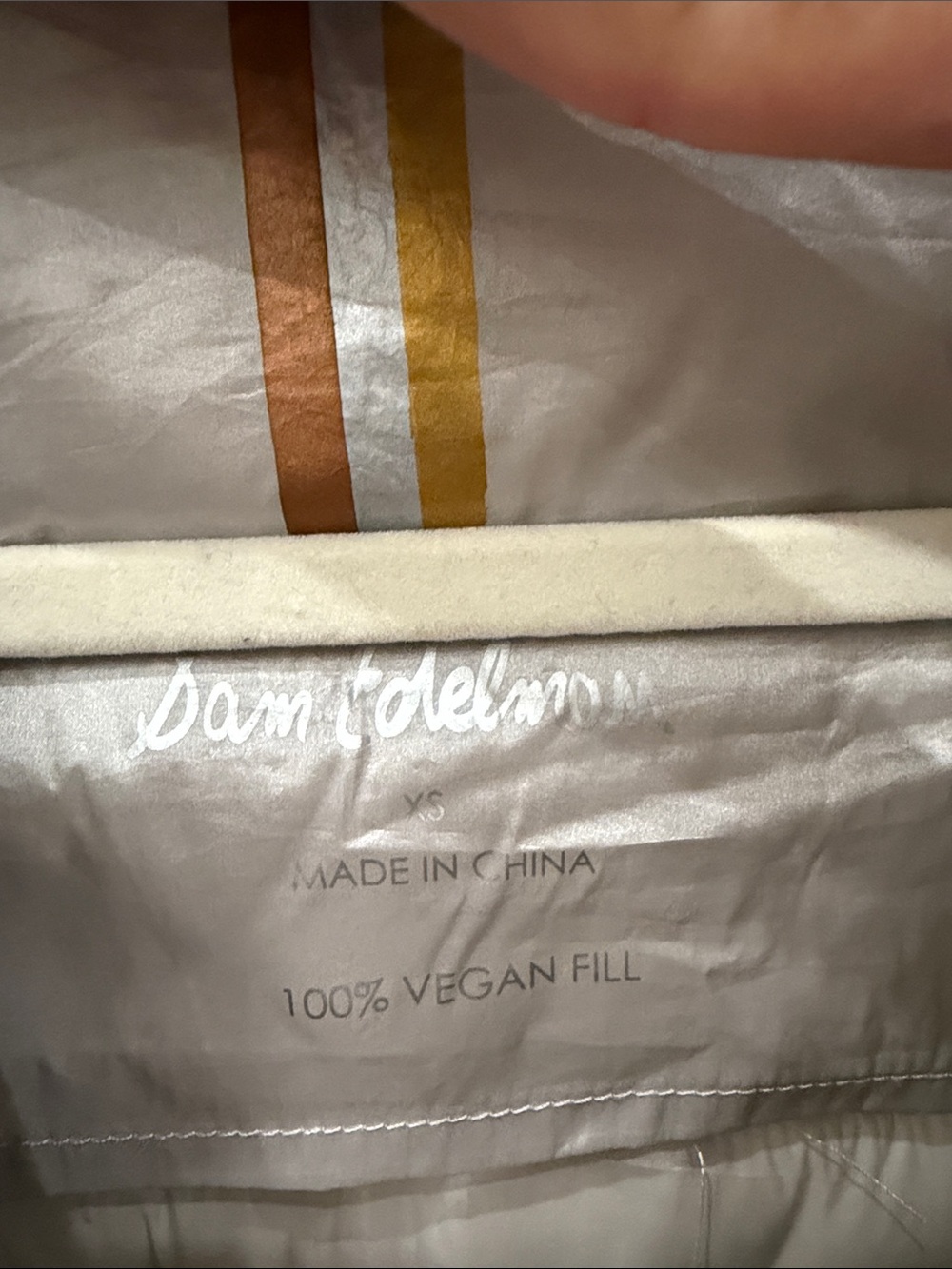 Sam Edelman Light Gray Quilted Packable Puffer Jacket - Picture 2 of 3